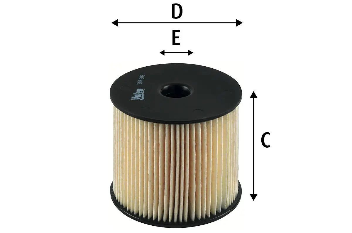 VALEO Palivový filtr 587903