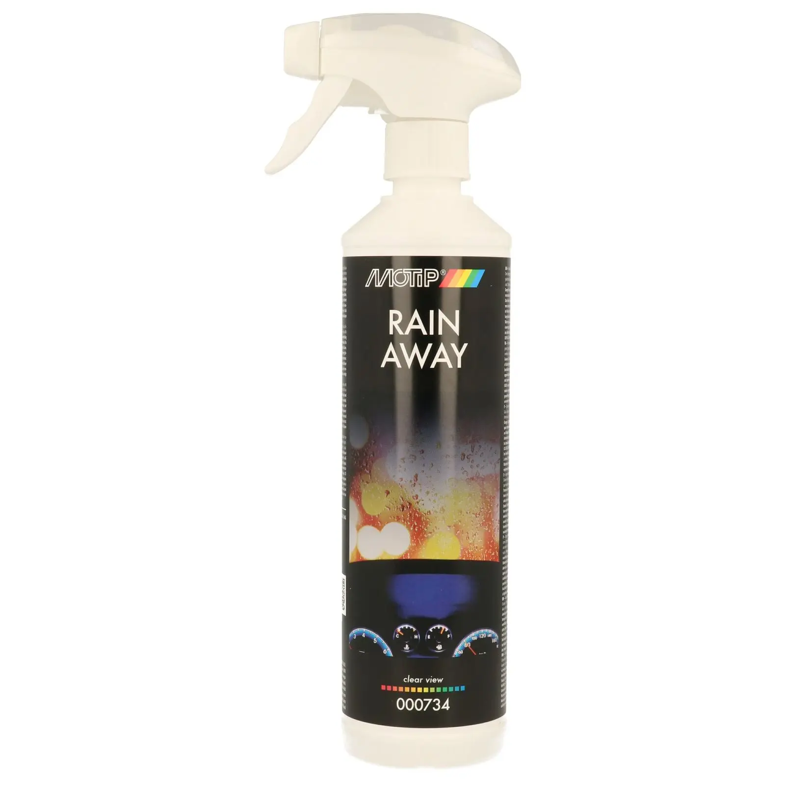 Liquid wipers MOTIP DUPLI 000734 500ml (MOTIP tekuté stěrače jsou vodoodpudivý sprej na čelní sklo a zrcátka, který zlepšuje odvod deště a snižuje)