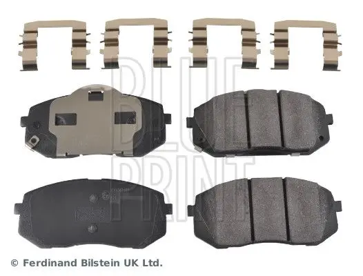 BLUE PRINT Sada brzdových destiček, kotoučová brzda ADG042161