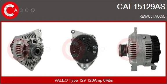 generátor CASCO CAL15129AS