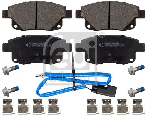 Sada brzdových destiček, kotoučová brzda FEBI BILSTEIN 16701