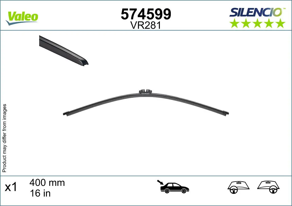 List stěrače VALEO 574599