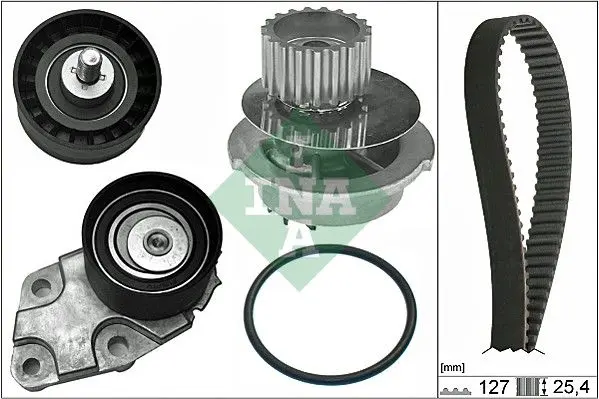 Vodní pumpa + sada ozubeného řemene Schaeffler INA 530 0332 31