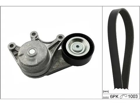 Sada žebrovaných klínových řemenů Schaeffler INA 529 0483 10