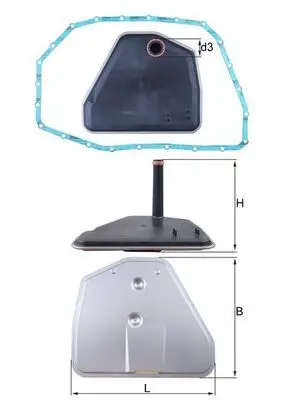 Hydraulický filtr, automatická převodovka