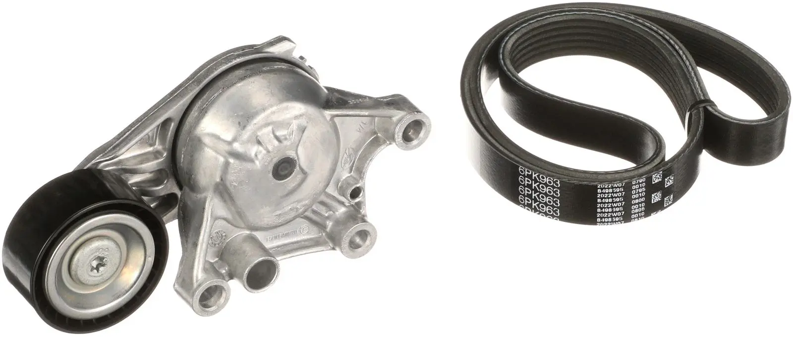 Sada žebrovaných klínových řemenů GATES K026PK963