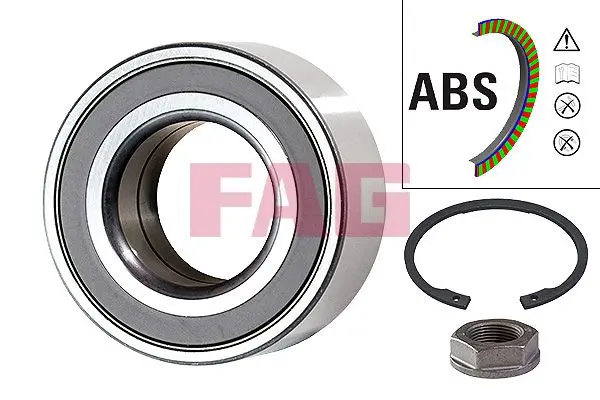 Sada ložisek kol Schaeffler FAG 713 6307 60