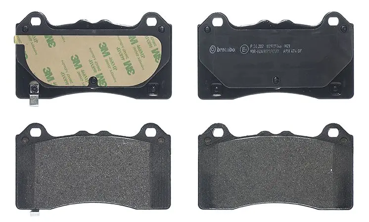 Sada brzdových destiček, kotoučová brzda BREMBO P 24 202