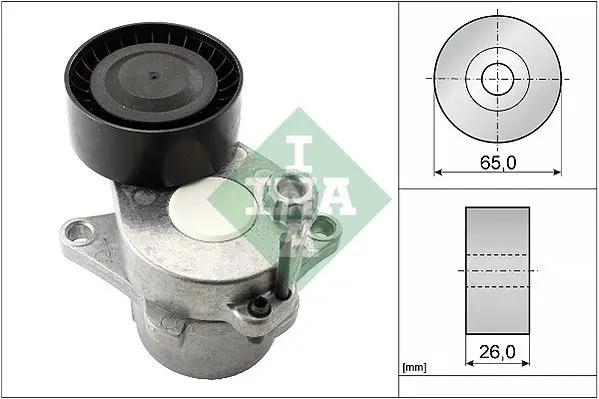 Napínák, žebrovaný klínový řemen Schaeffler INA 534 0611 10