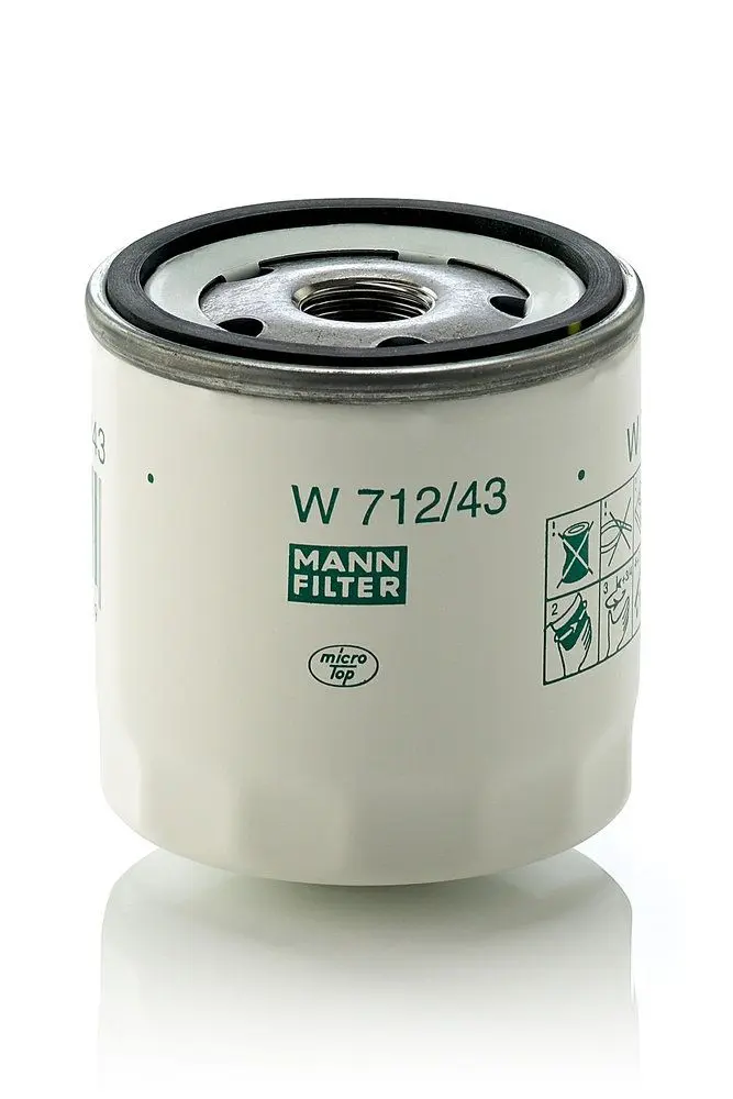 Olejový filtr MANN-FILTER W 712/43