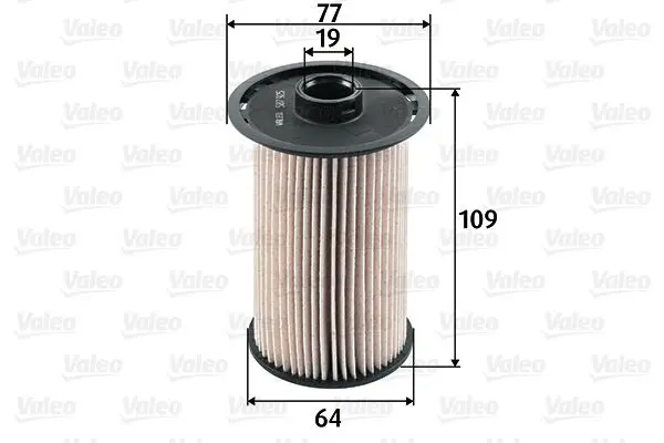 VALEO Palivový filtr 587925