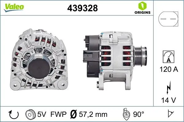 generátor VALEO 439328