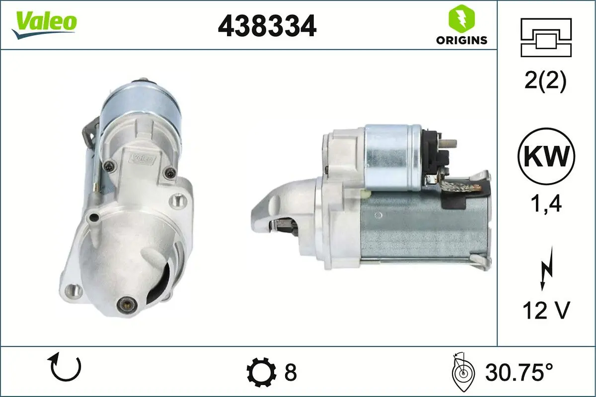 Startér VALEO 438334