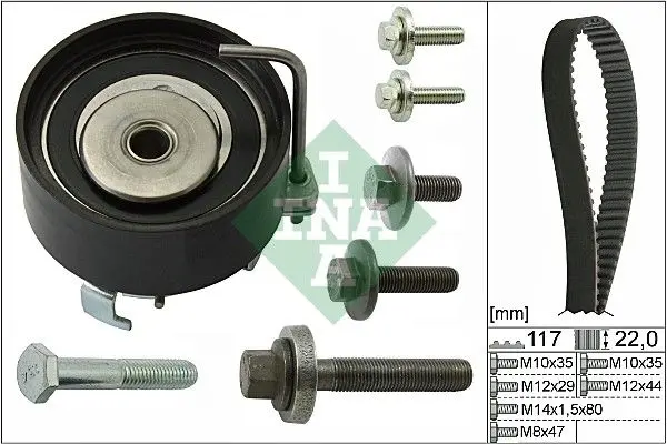 Sada rozvodového řemene Schaeffler INA 530 0495 10