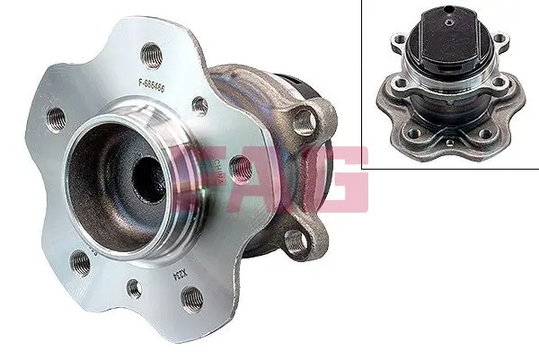 Sada ložisek kol Schaeffler FAG 713 6331 90