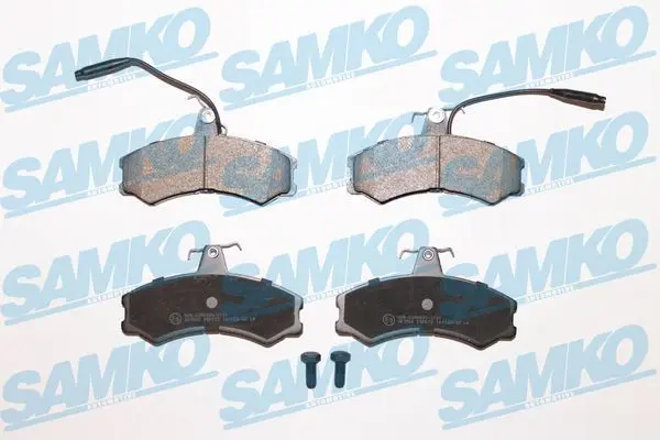 Sada brzdových destiček, kotoučová brzda SAMKO 5SP012