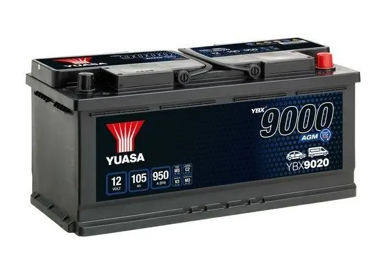 startovací baterie YUASA YBX9020