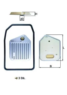 Hydraulický filtr, automatická převodovka