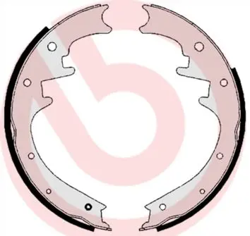 Sada brzdových čelistí BREMBO S 37 504