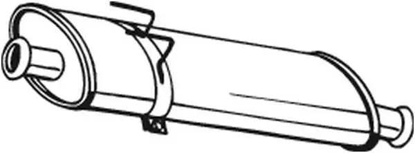 Střední tlumič výfuku BOSAL 200-825