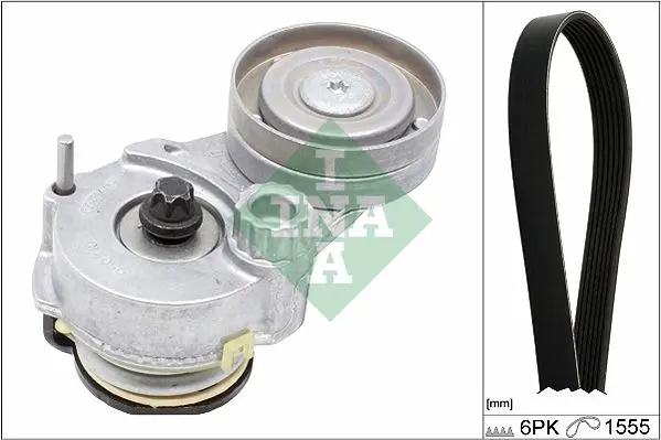 Sada žebrovaných klínových řemenů Schaeffler INA 529 0327 10