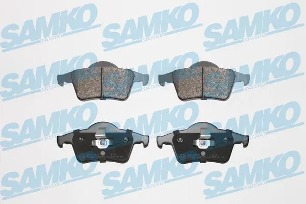 Sada brzdových destiček, kotoučová brzda SAMKO 5SP705