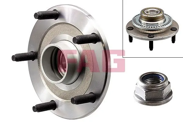 Sada ložisek kol Schaeffler FAG 713 6786 60