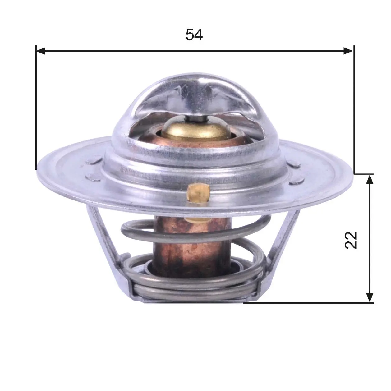Termostat, chladivo GATES TH12888G1