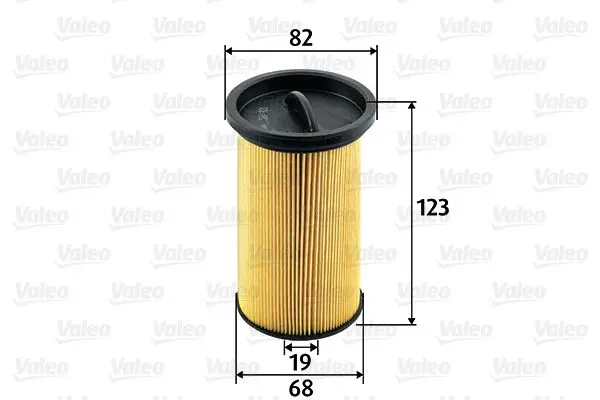 VALEO Palivový filtr 587921