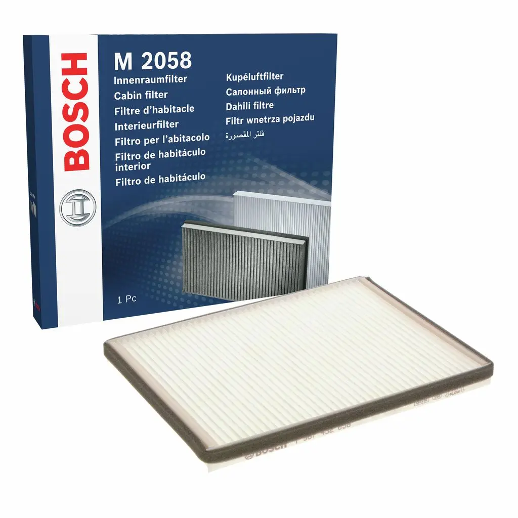 Filtr, vzduch v interiéru BOSCH 1 987 432 058