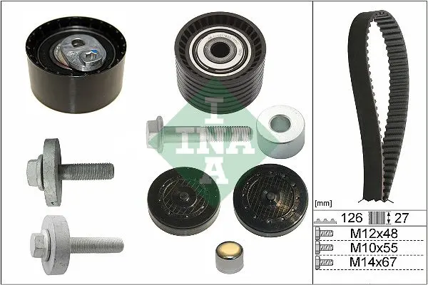 Sada rozvodového řemene Schaeffler INA 530 0638 10