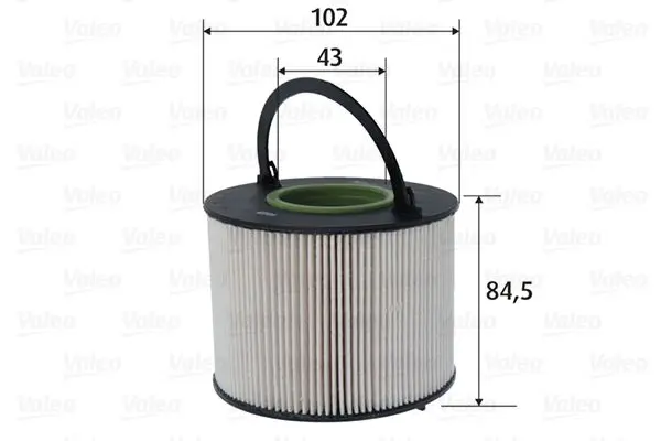 VALEO Palivový filtr 587075