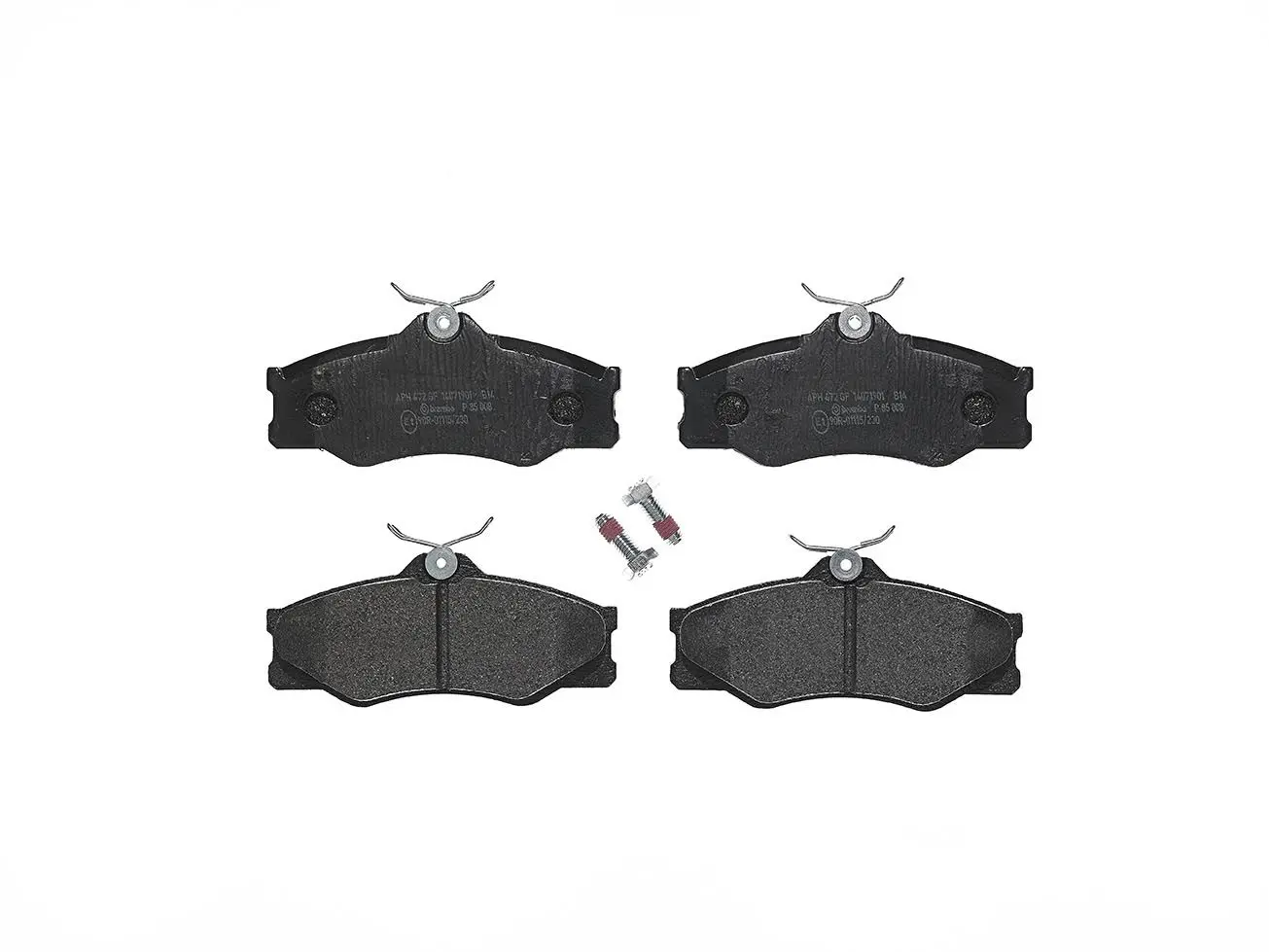 Sada brzdových destiček, kotoučová brzda BREMBO P 85 008