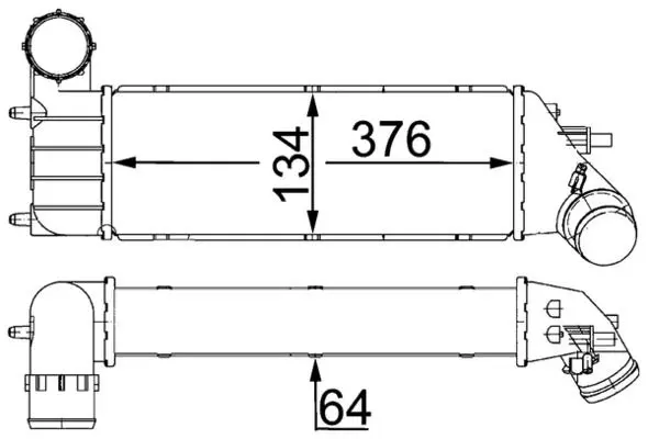 Chladič turba MAHLE CI 23 000S