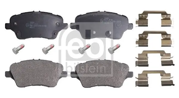 Sada brzdových destiček, kotoučová brzda FEBI BILSTEIN 16940