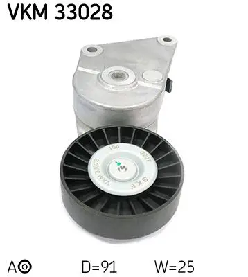 Napínák, žebrovaný klínový řemen SKF VKM 33028