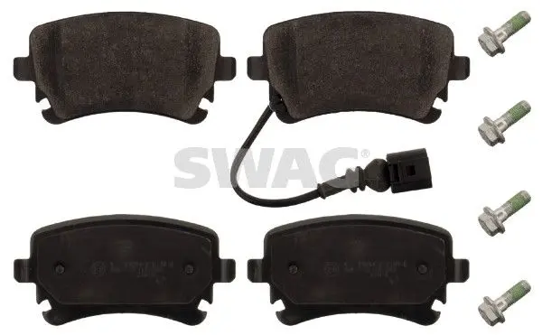 Sada brzdových destiček, kotoučová brzda SWAG 30 91 6860