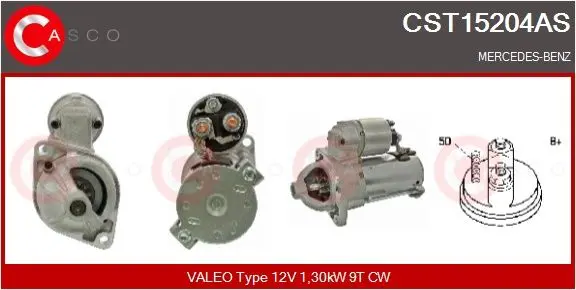 Startér CASCO CST15204AS