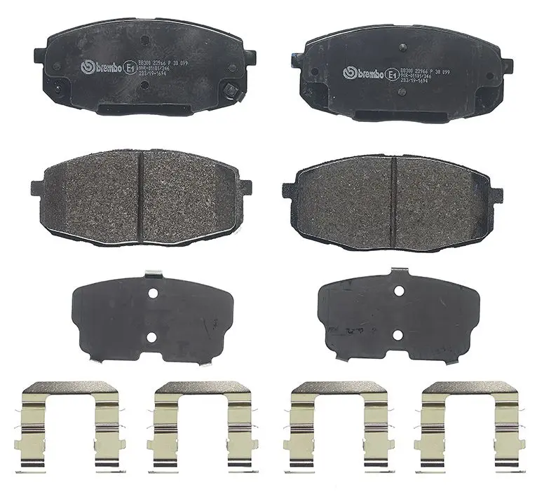 Sada brzdových destiček, kotoučová brzda BREMBO P 30 099