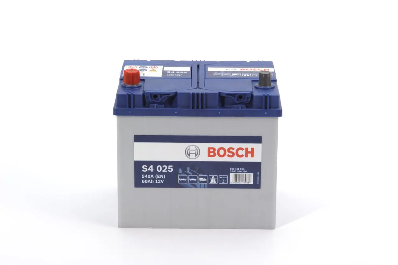 Autobaterie Bosch S4, 12V, 60Ah, 540A, S4 025