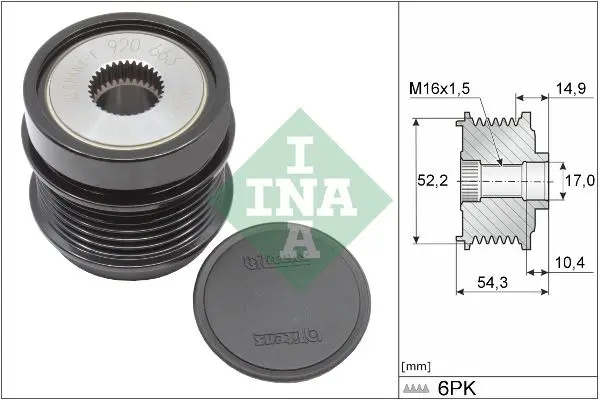 Předstihová spojka Schaeffler INA 535 0342 10
