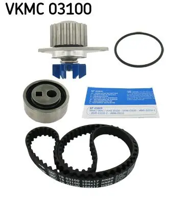 SKF Vodní pumpa + sada ozubeného řemene VKMC03100