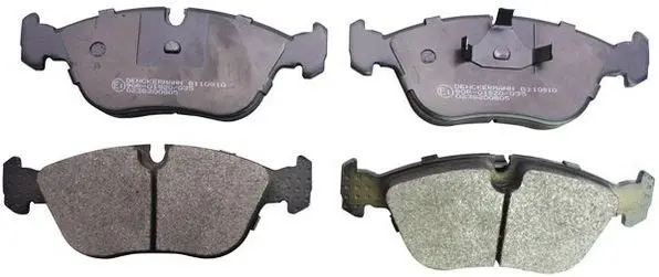 Sada brzdových destiček, kotoučová brzda DENCKERMANN B110810