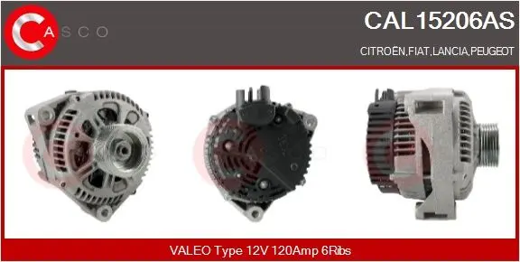 generátor CASCO CAL15206AS
