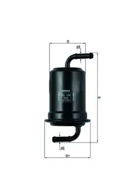 Palivový filtr KNECHT KL 159