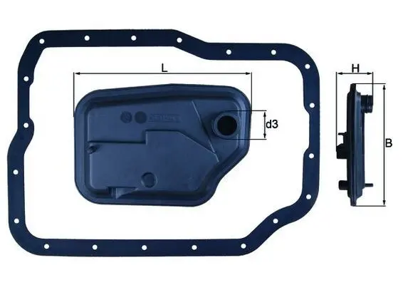 Hydraulický filtr, automatická převodovka