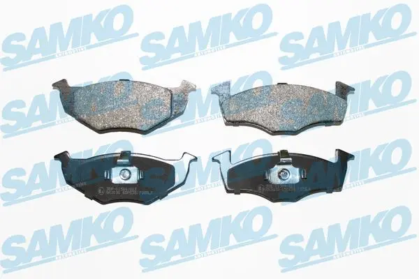 Sada brzdových destiček, kotoučová brzda SAMKO 5SP638