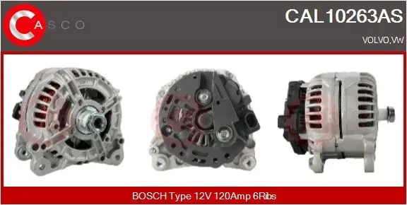 generátor CASCO CAL10263AS