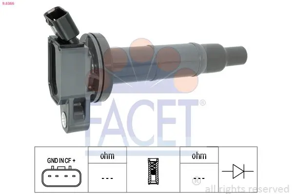 Zapalovací cívka FACET 9.6366