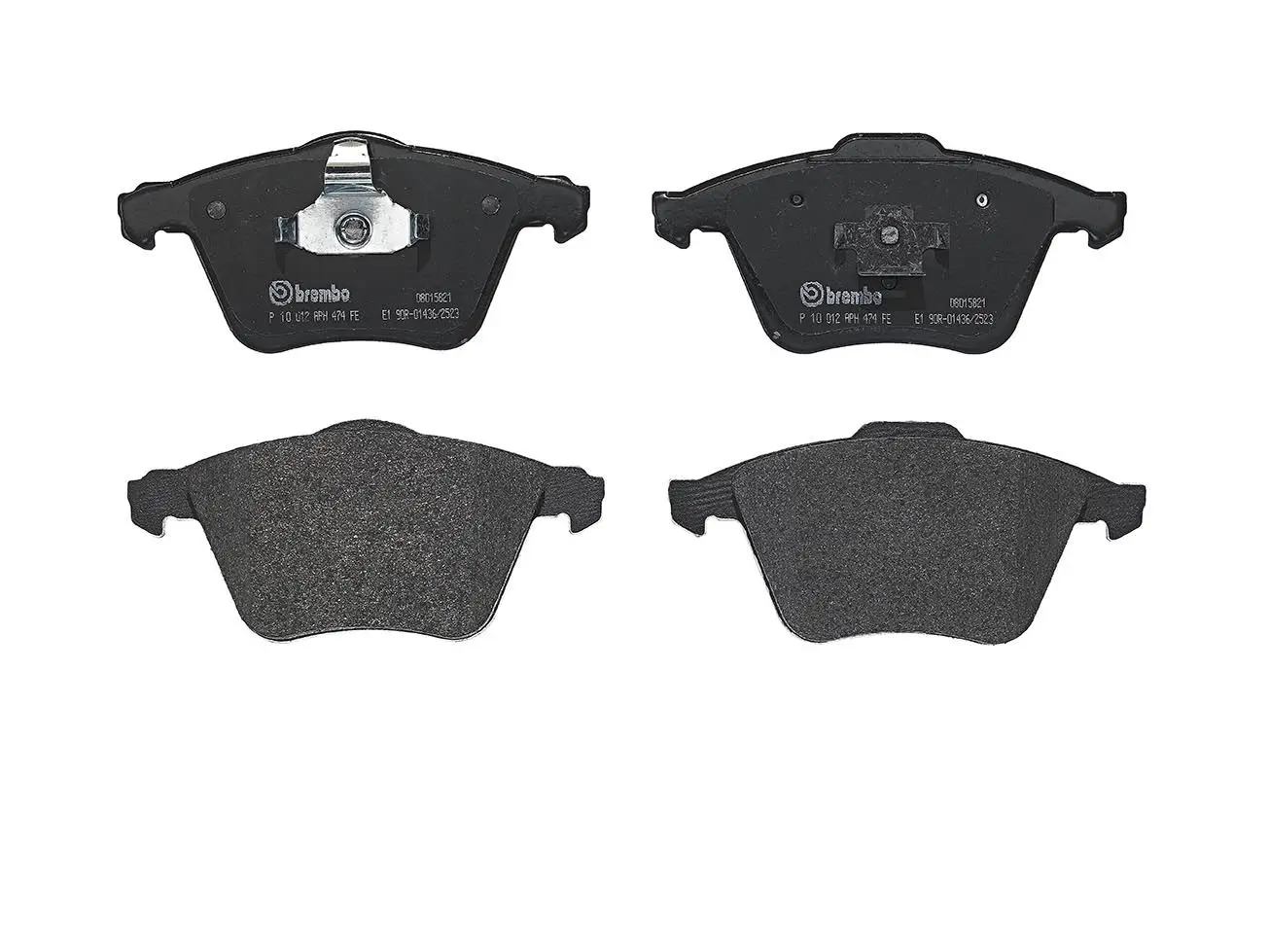 Sada brzdových destiček, kotoučová brzda BREMBO P 10 012